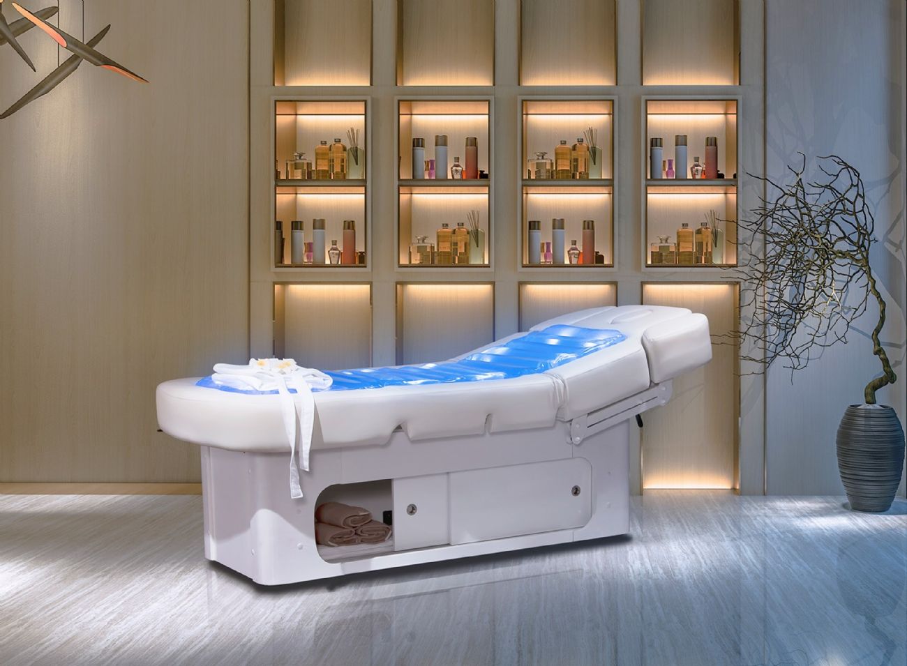 Multifunctional massage tables