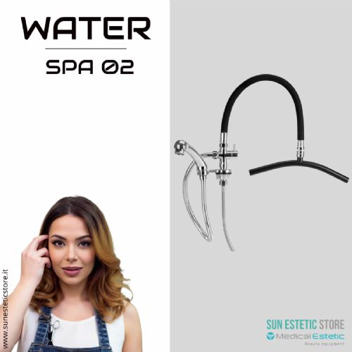 Water Spa 02 rubinetto miscelatore a cascata per lavatesta