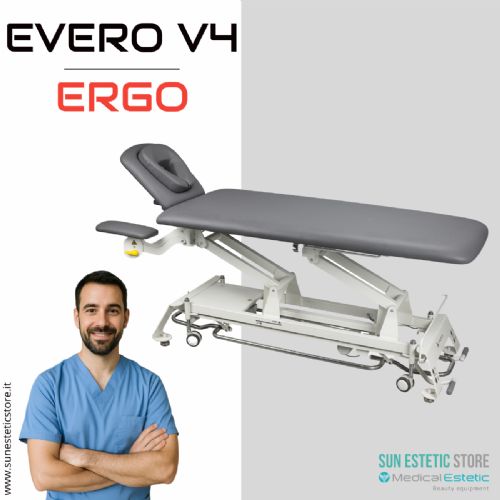 Evero V4 Ergo lettino fisioterapia 4 sezioni 1 motore