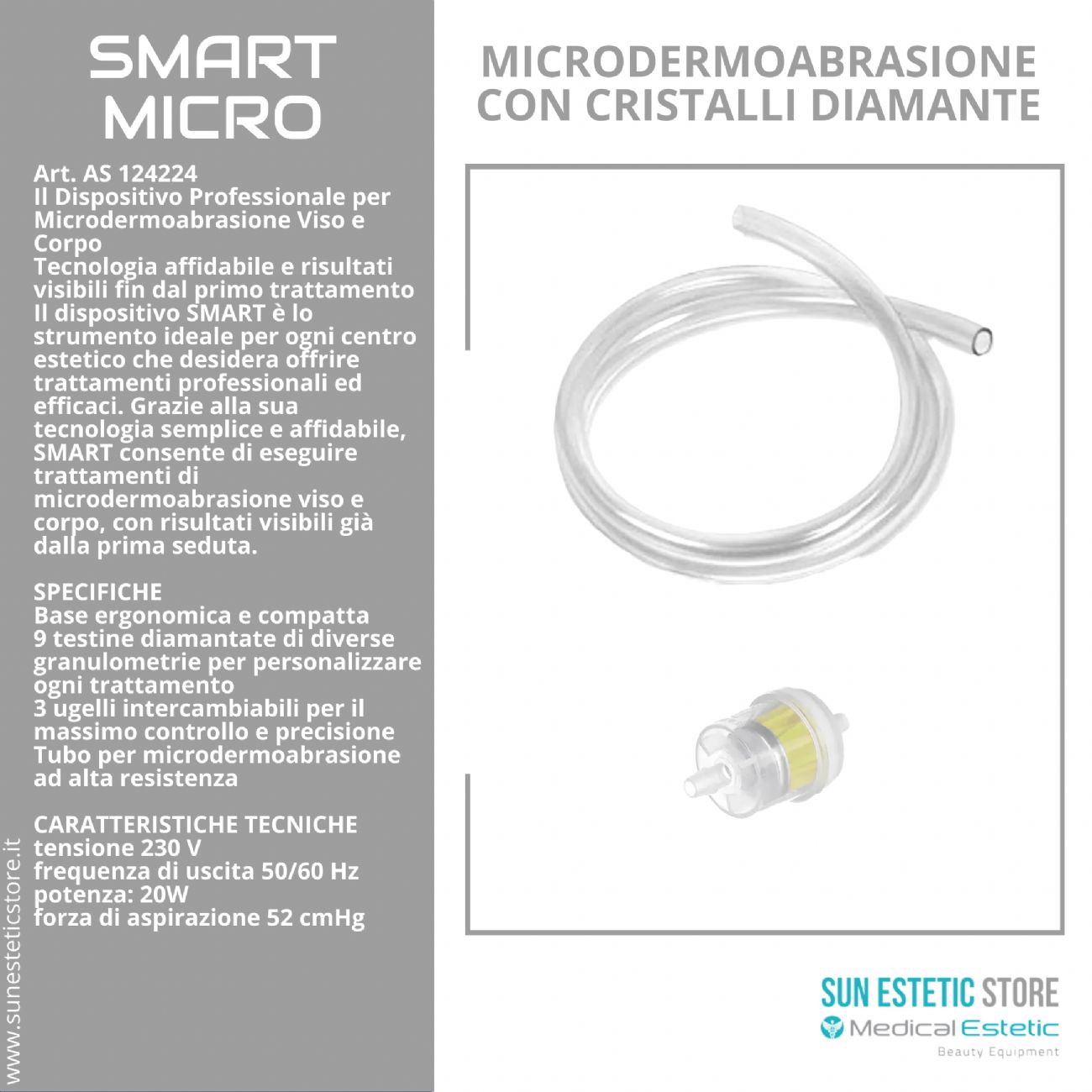 Smart Microdermoabrasione con cristalli di diamante