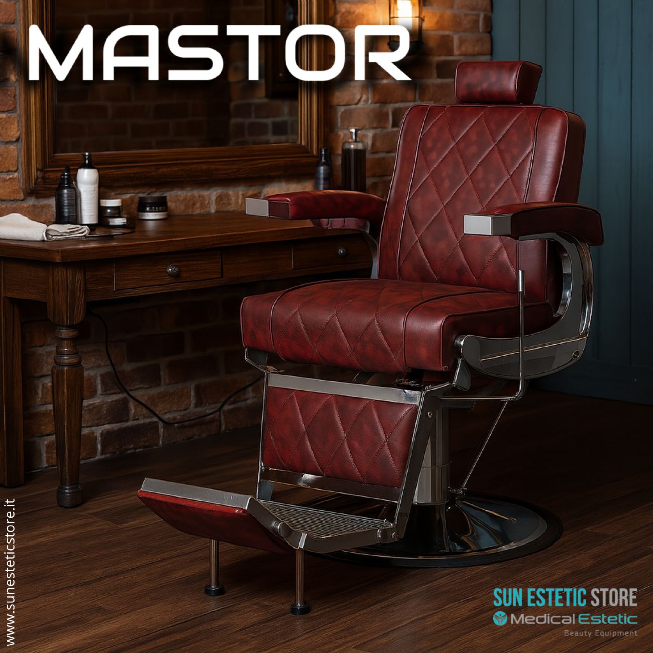 Mastror BM88066 poltrona maschile barbiere