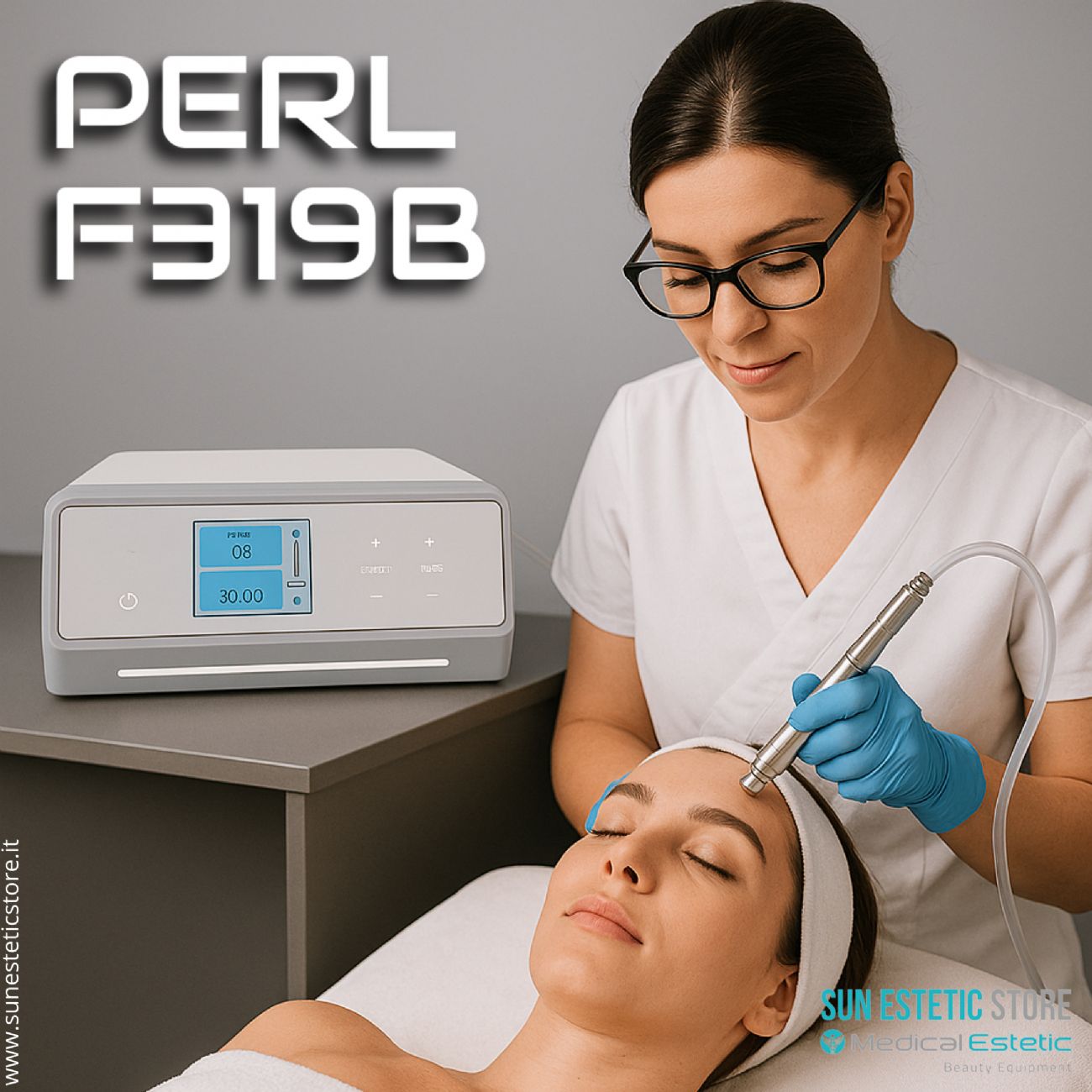 Perl F319B Microdermoabrasione con testine di diamante