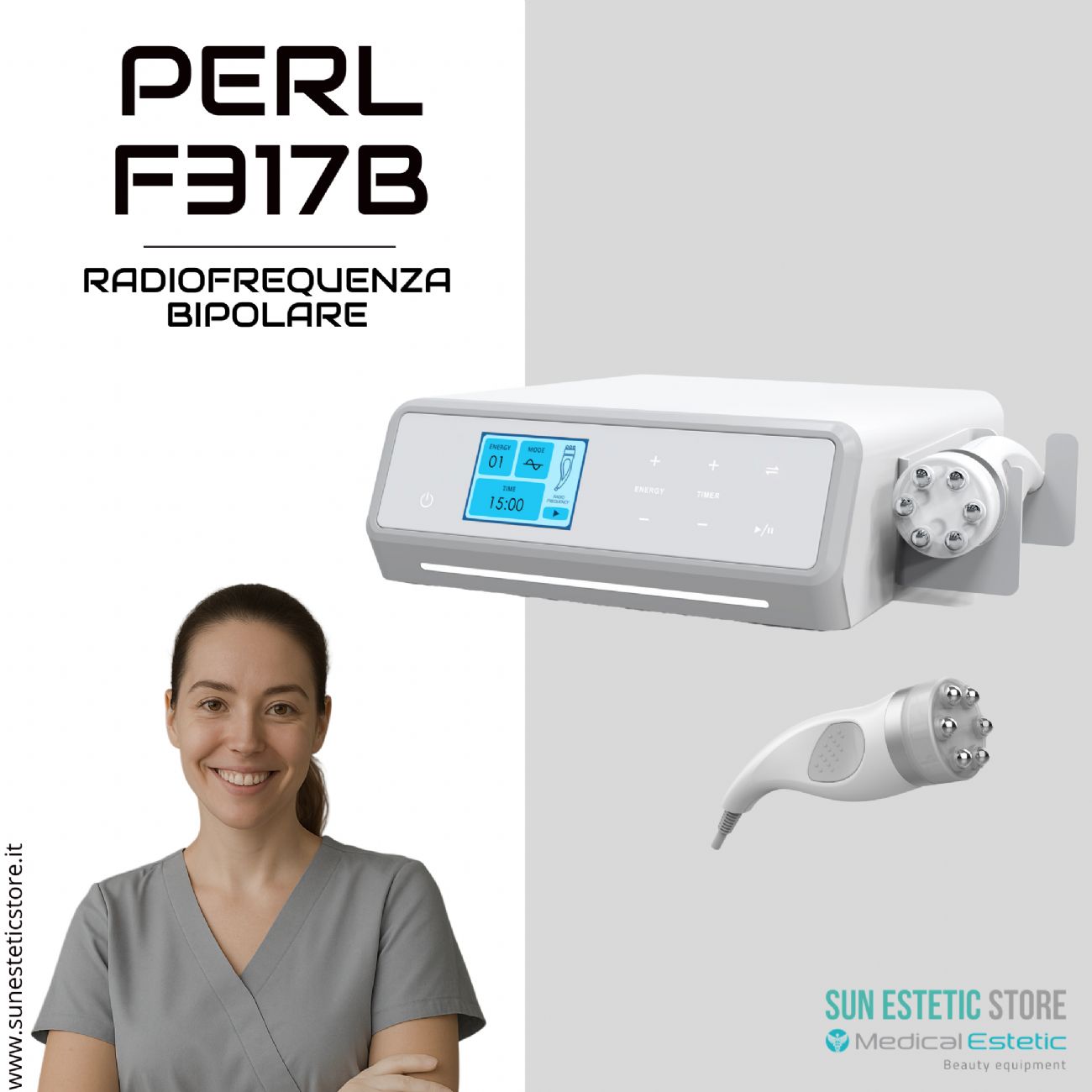 Perl F317B Radiofrequenza bipolare estetica