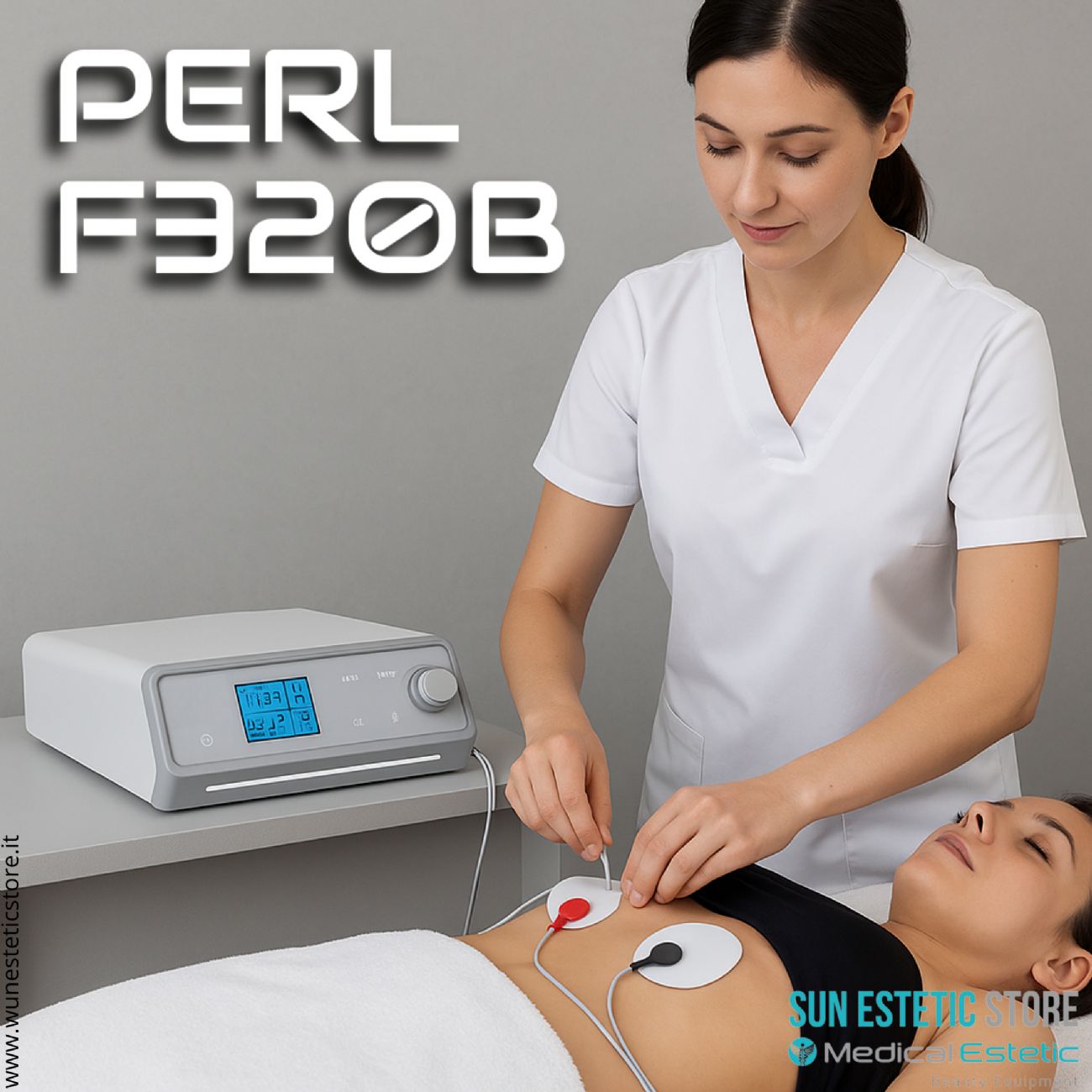 Perl F320B EMS Elettrostimolatore estetica 4 canali