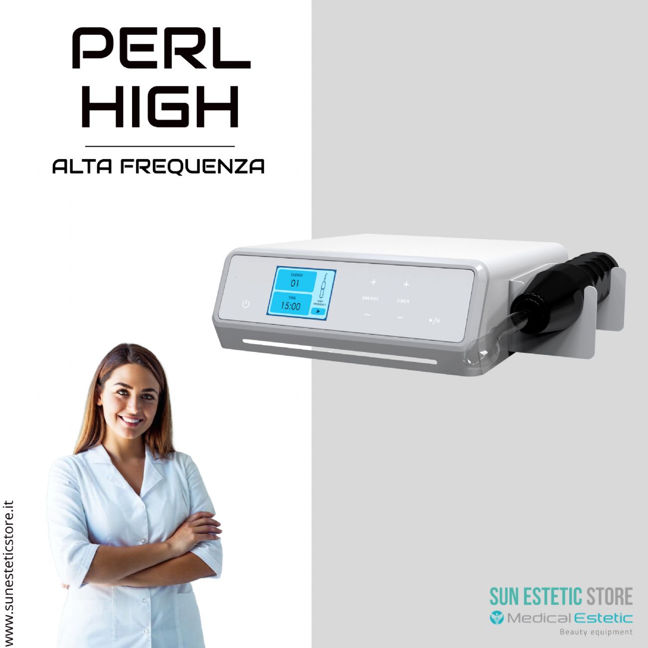 Perl High F314B alta frequenza estetica