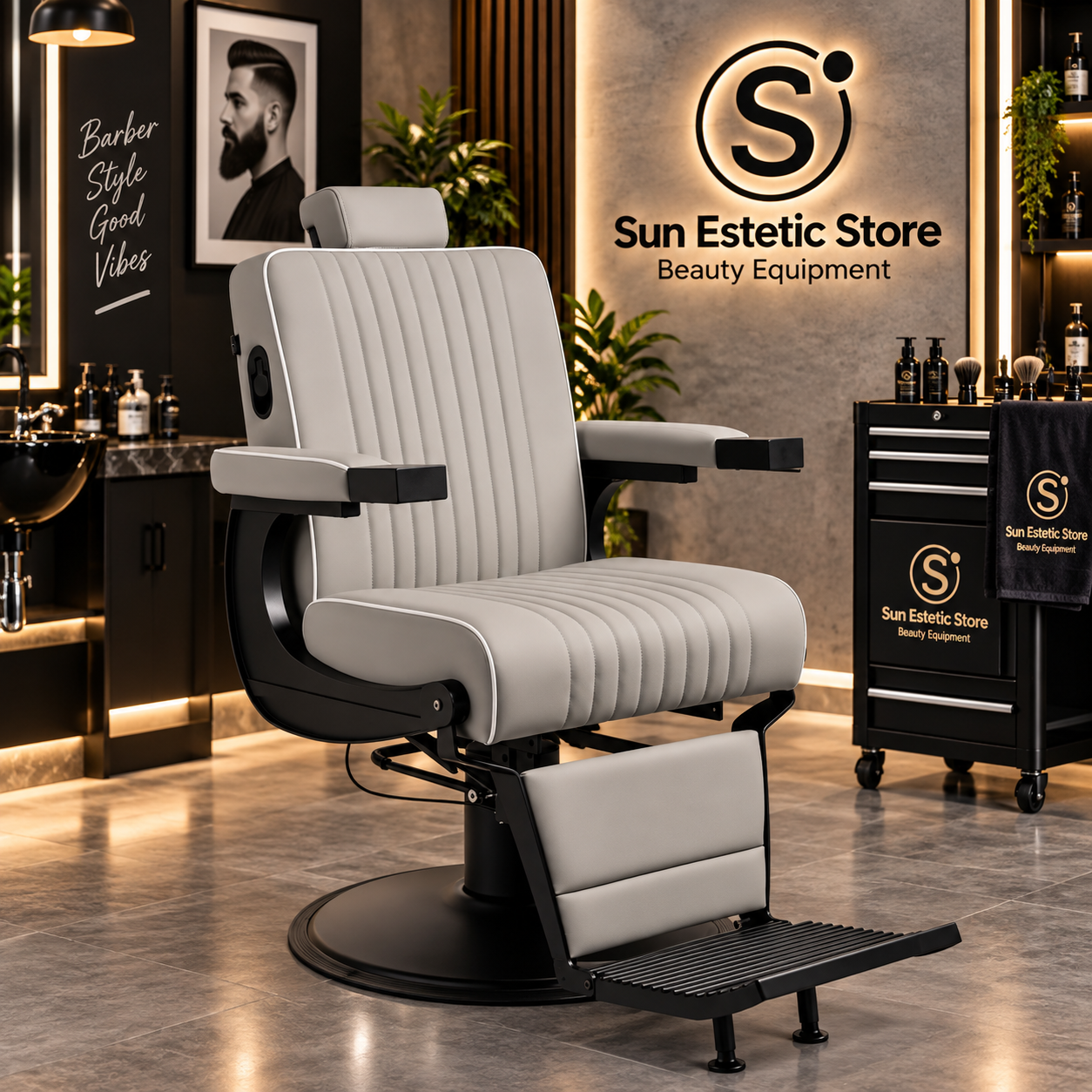 Livi poltrona maschile barber barbiere