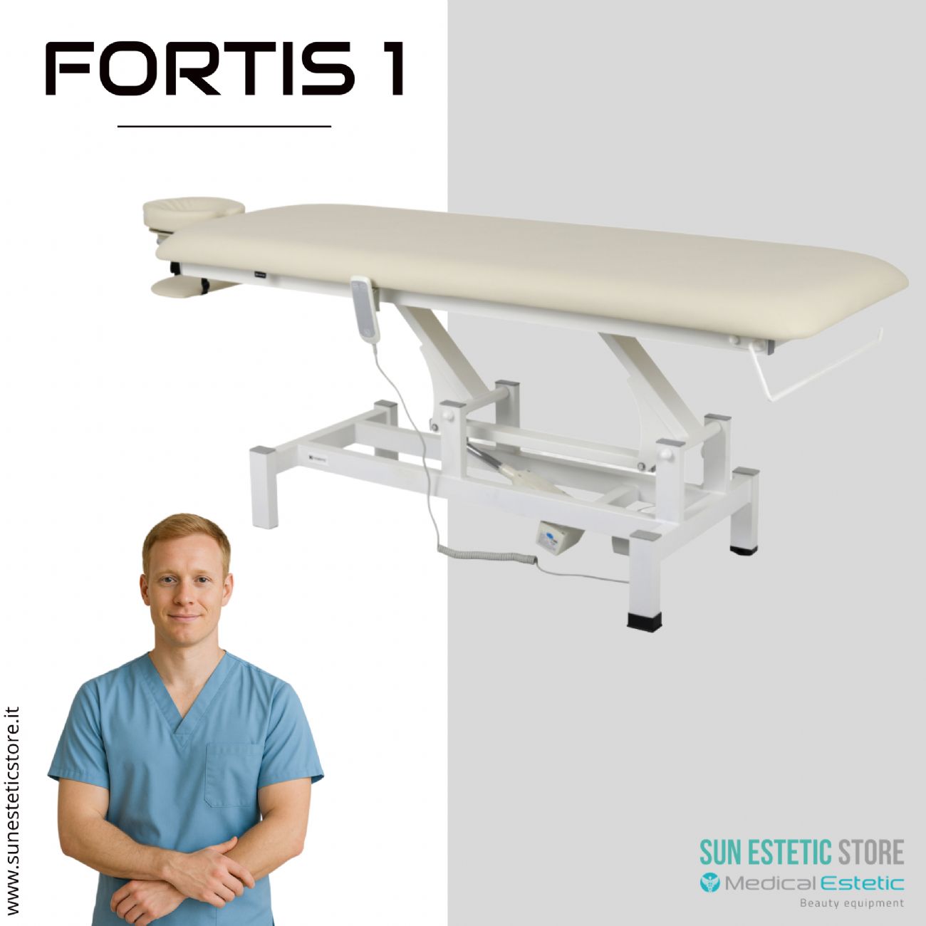 Fortis 1 lettino fisioterapia 1 motore