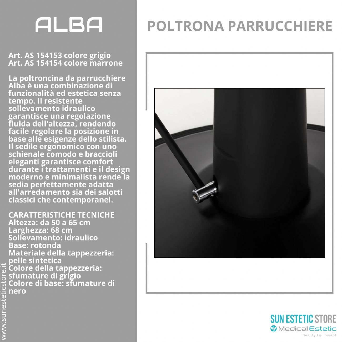 Alba poltroncina taglio parrucchiere