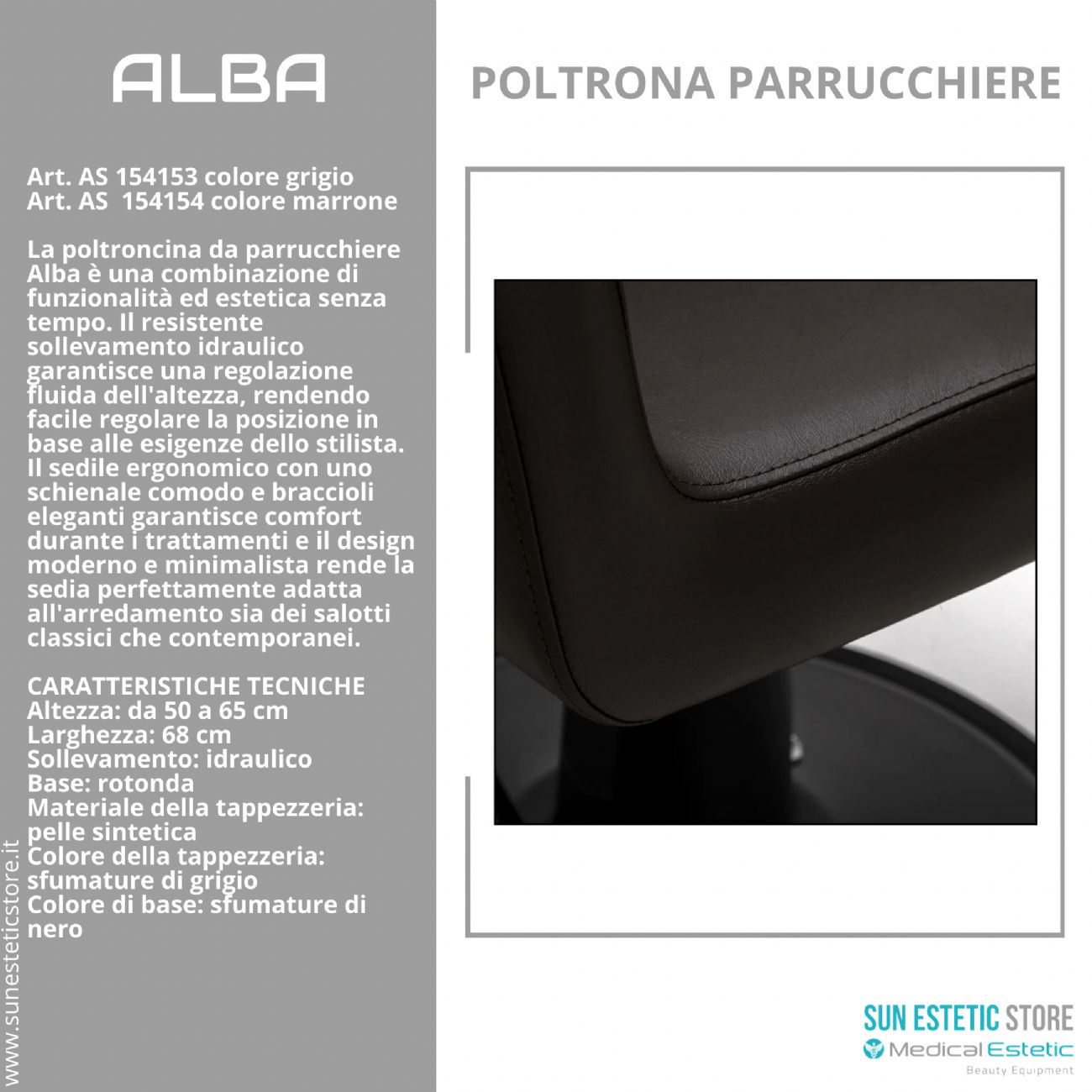 Alba poltroncina taglio parrucchiere