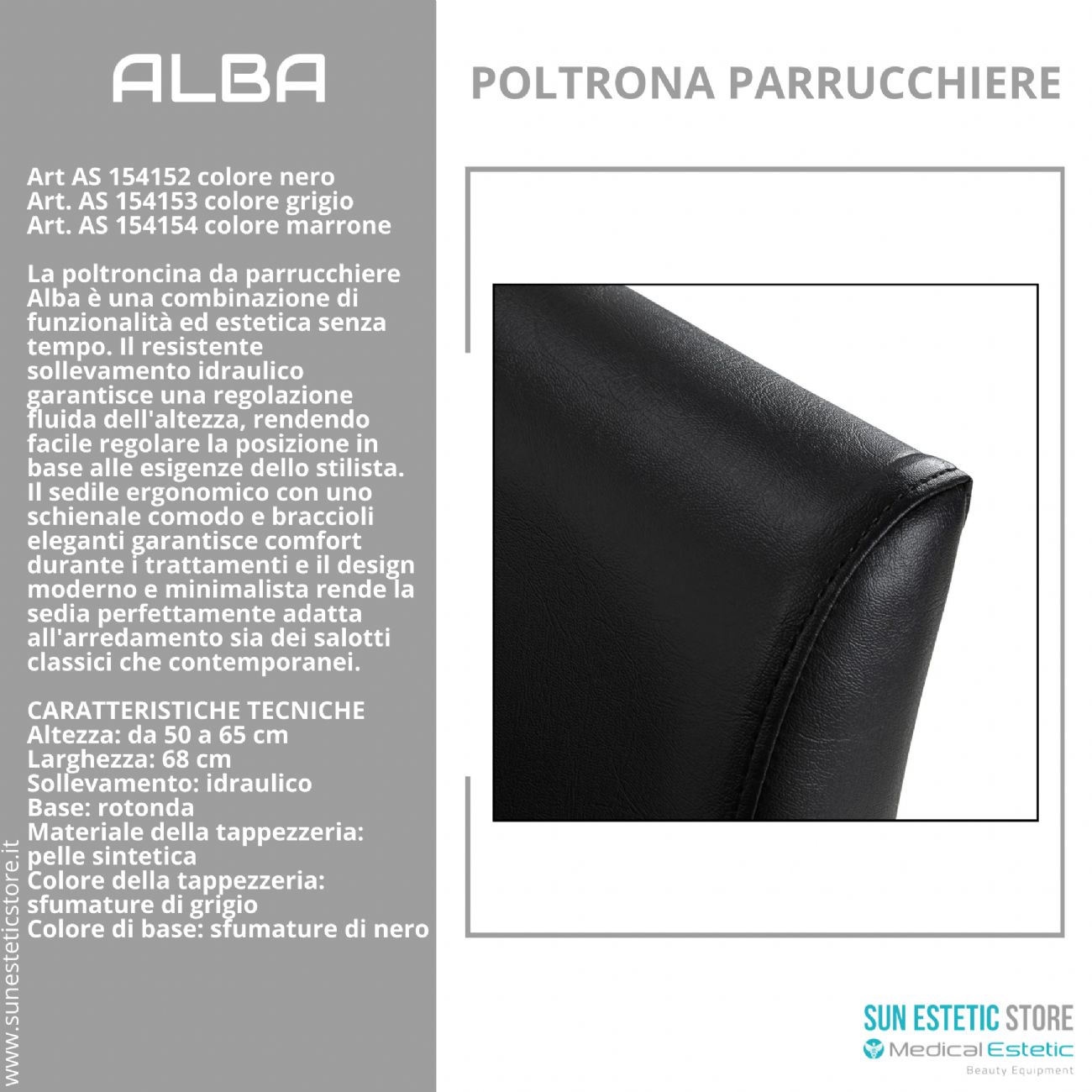 Alba poltroncina taglio parrucchiere