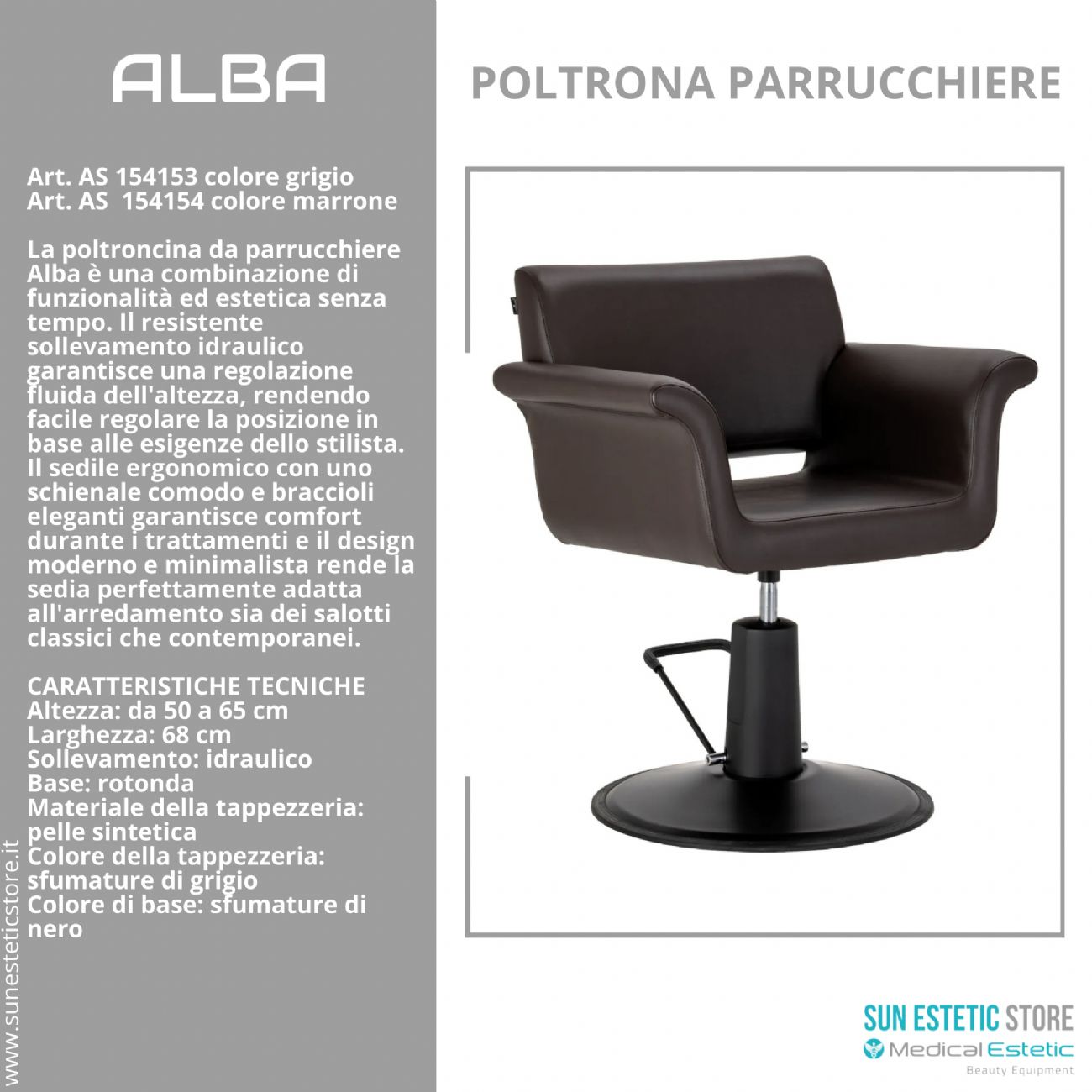 Alba poltroncina taglio parrucchiere