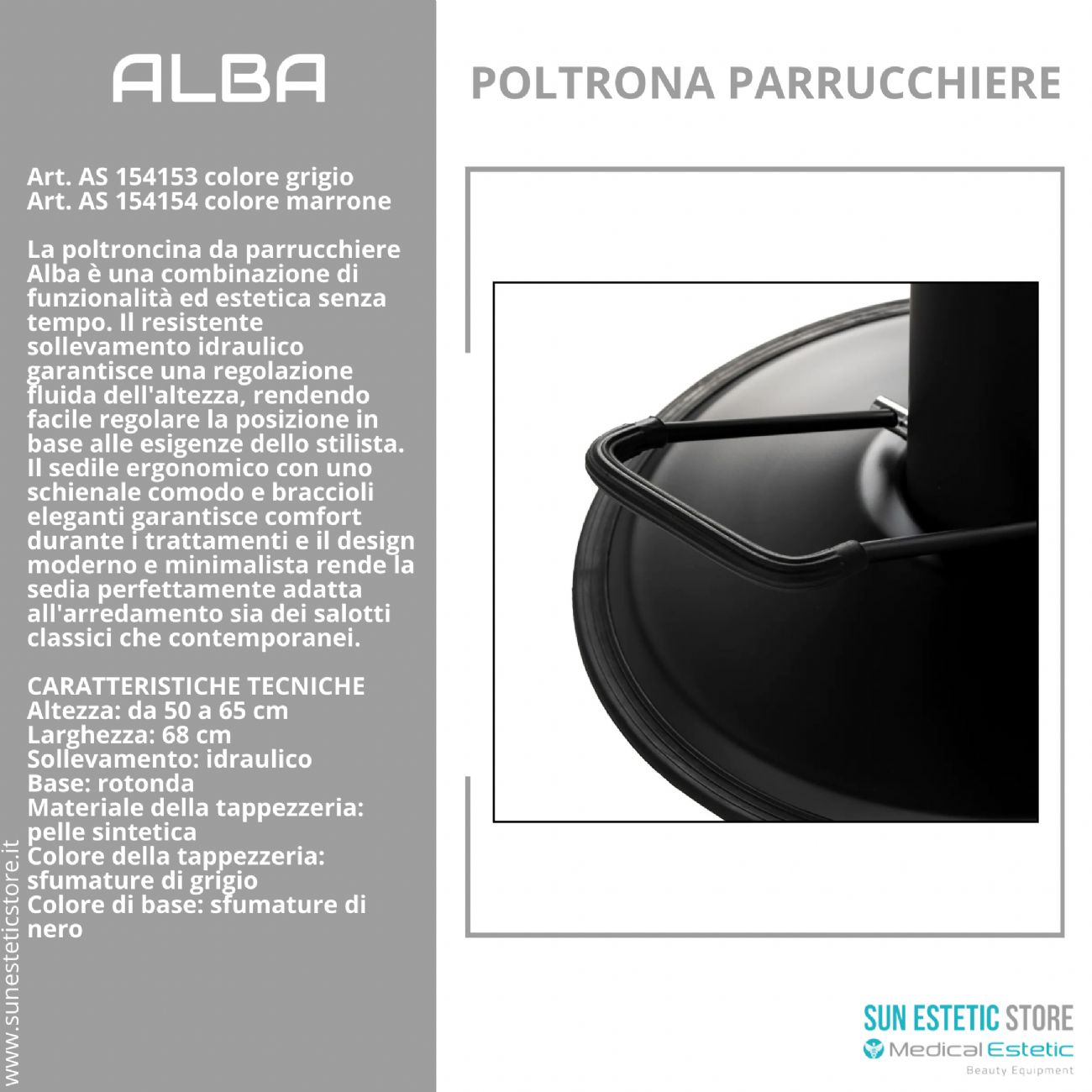 Alba poltroncina taglio parrucchiere