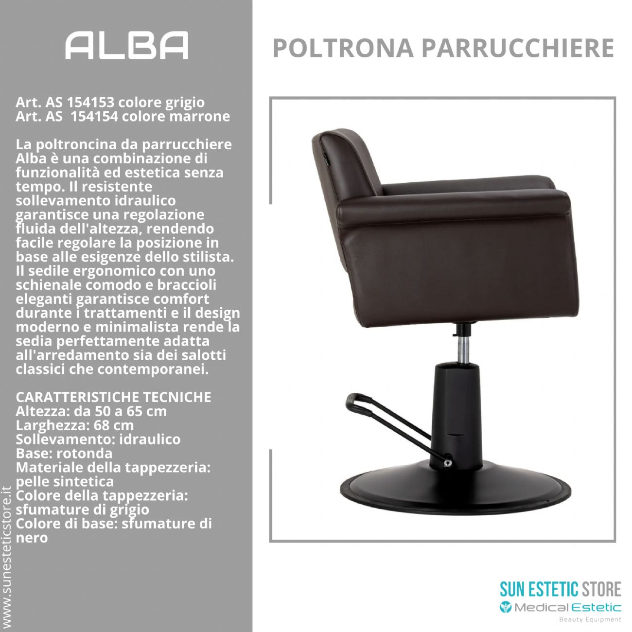 Alba poltroncina taglio parrucchiere