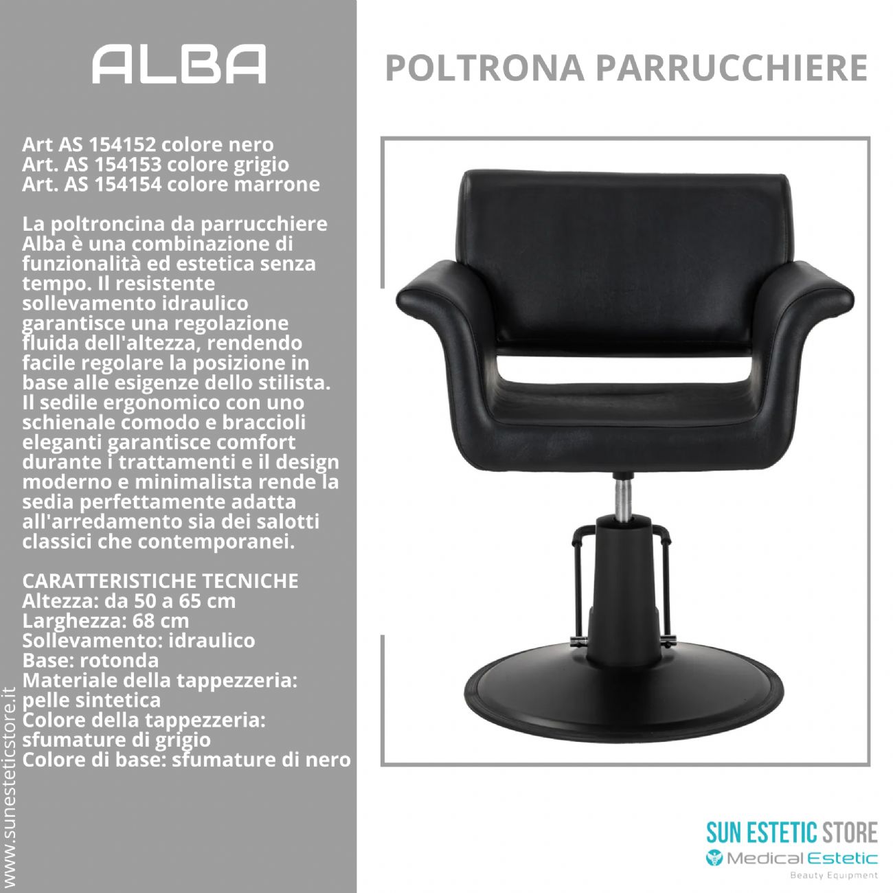 Alba poltroncina taglio parrucchiere