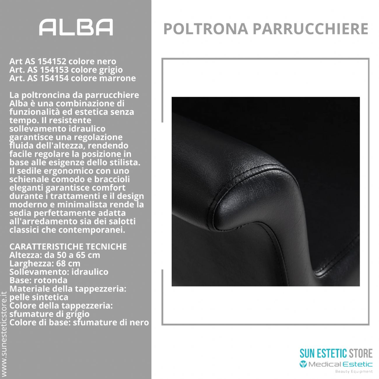 Alba poltroncina taglio parrucchiere