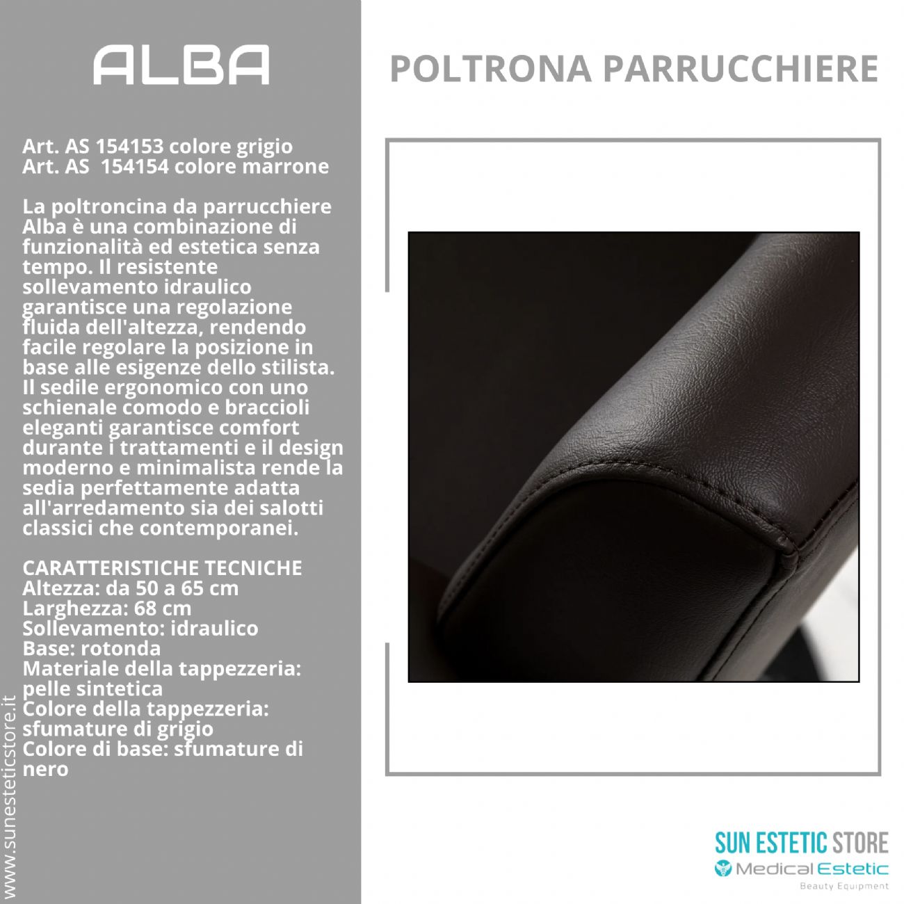 Alba poltroncina taglio parrucchiere