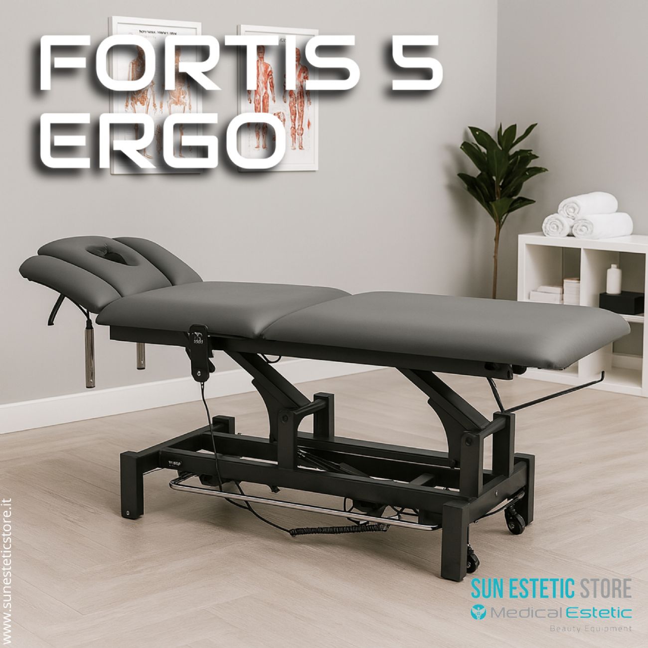 Fortis 5 Ergo lettino fisioterapia 5 sezioni