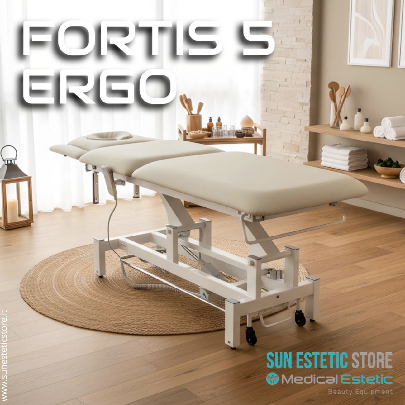 Fortis 5 Ergo lettino fisioterapia 5 sezioni