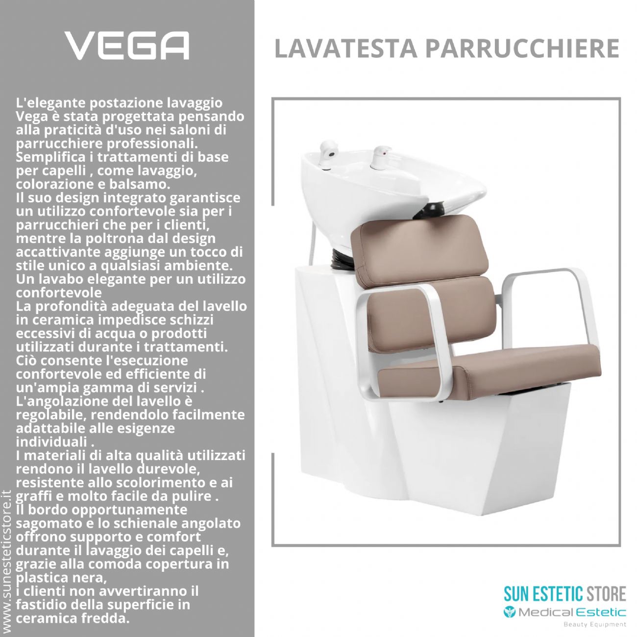 Sirio lavatesta parrucchiere in vari colori