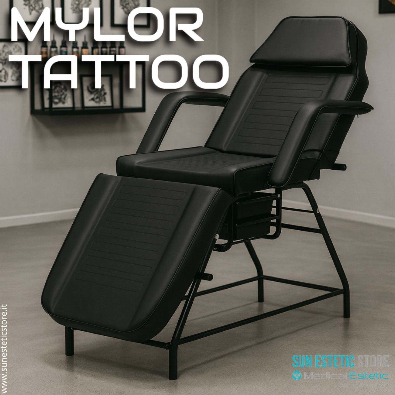 Mylor tattoo poltrona lettino manuale 
