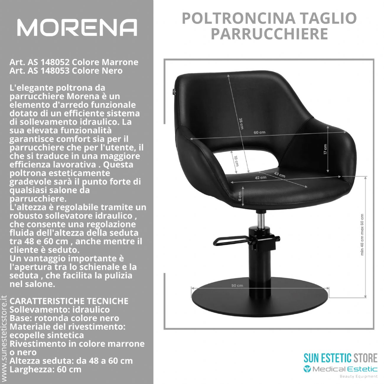 Morena poltroncina taglio parrucchiere
