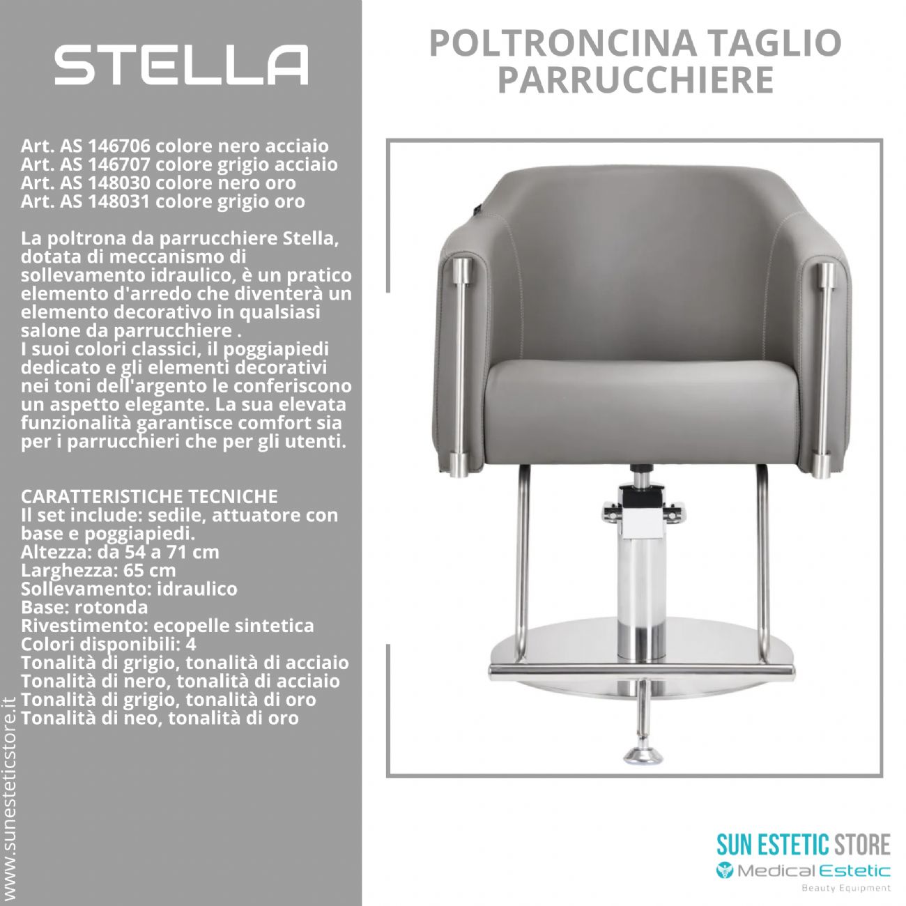Stella poltroncina taglio parrucchiere
