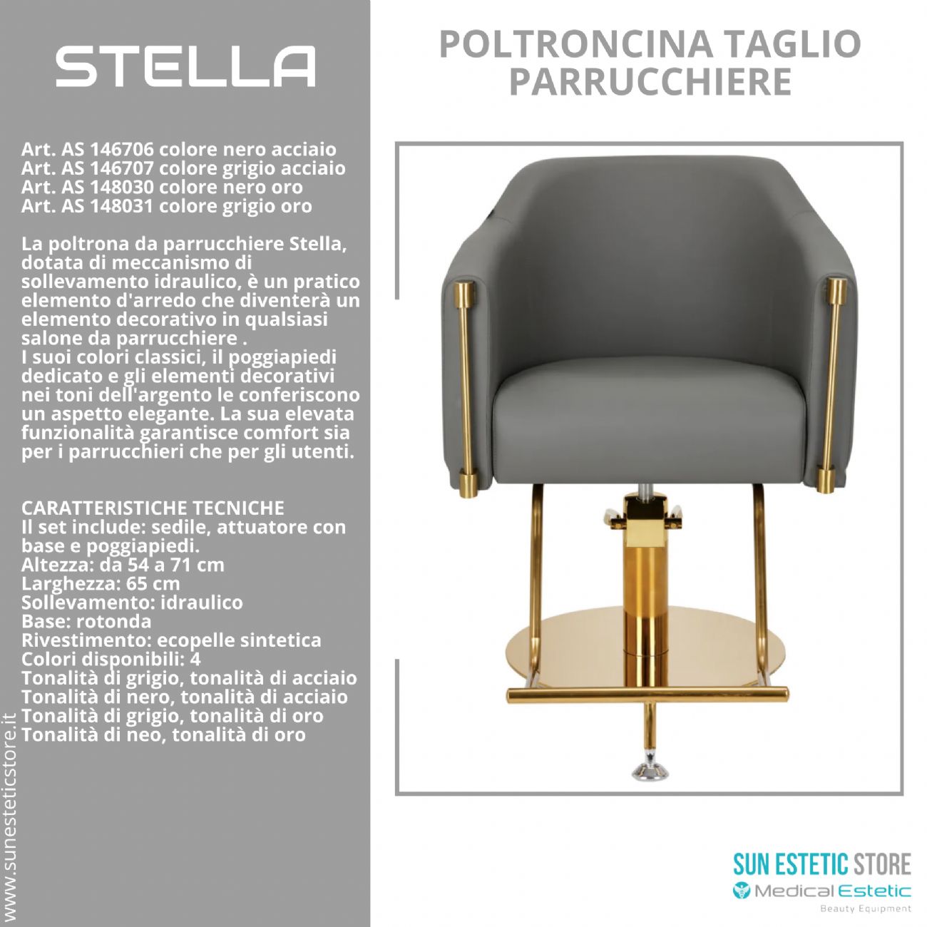 Stella poltroncina taglio parrucchiere