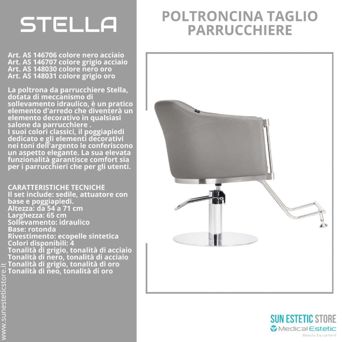 Stella poltroncina taglio parrucchiere