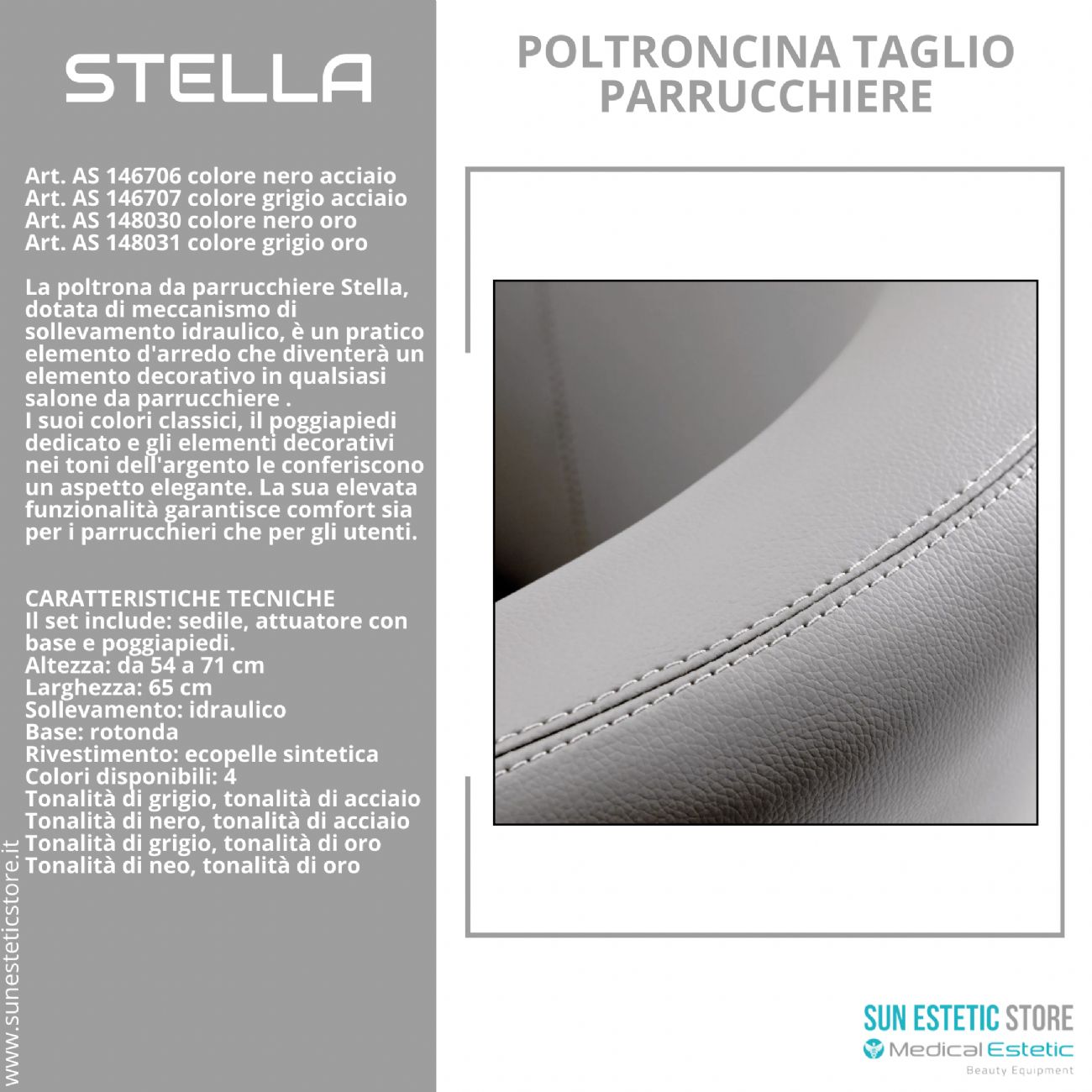 Stella poltroncina taglio parrucchiere