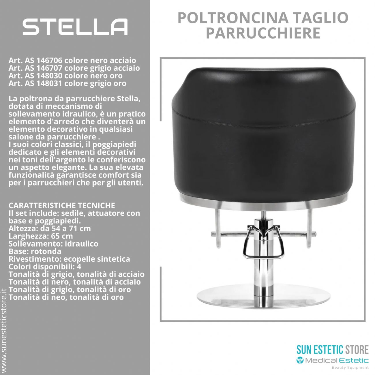 Stella poltroncina taglio parrucchiere