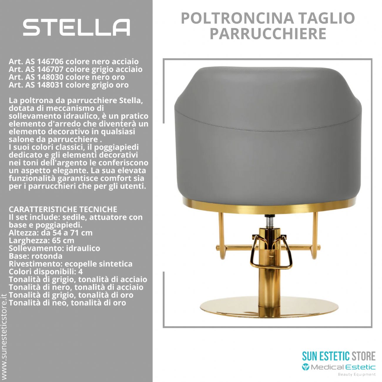 Stella poltroncina taglio parrucchiere