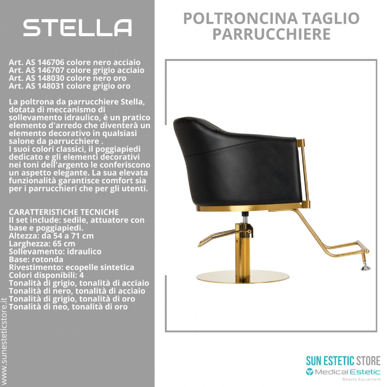 Stella poltroncina taglio parrucchiere
