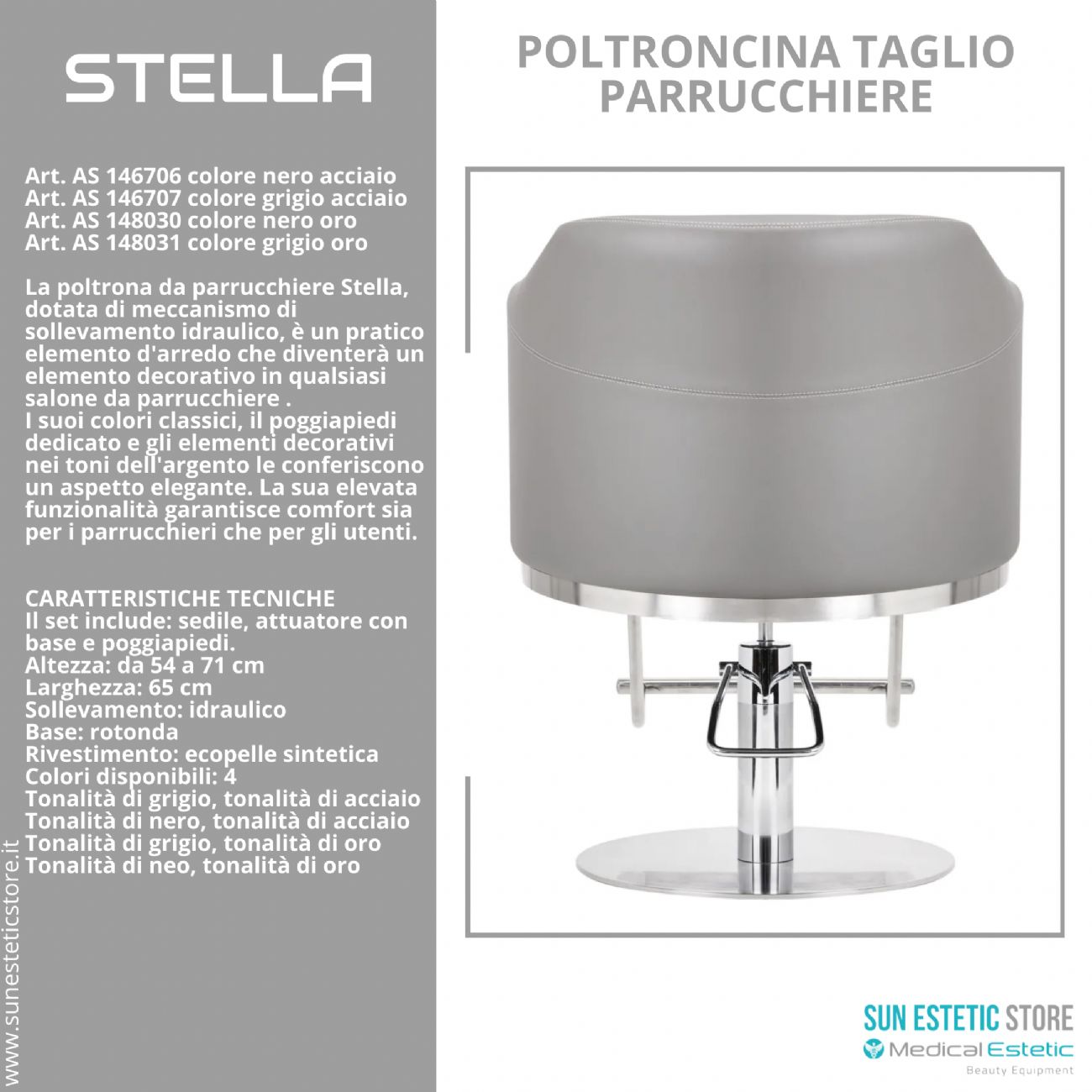 Stella poltroncina taglio parrucchiere
