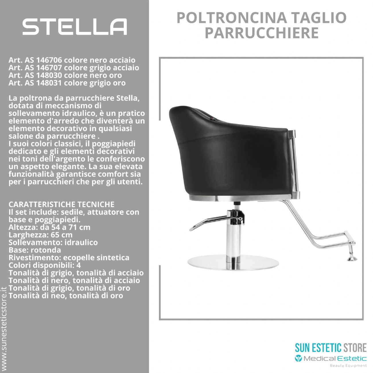 Stella poltroncina taglio parrucchiere