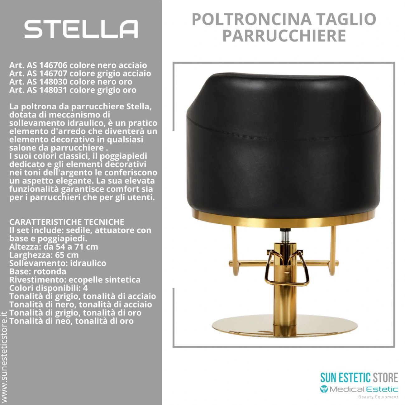 Stella poltroncina taglio parrucchiere