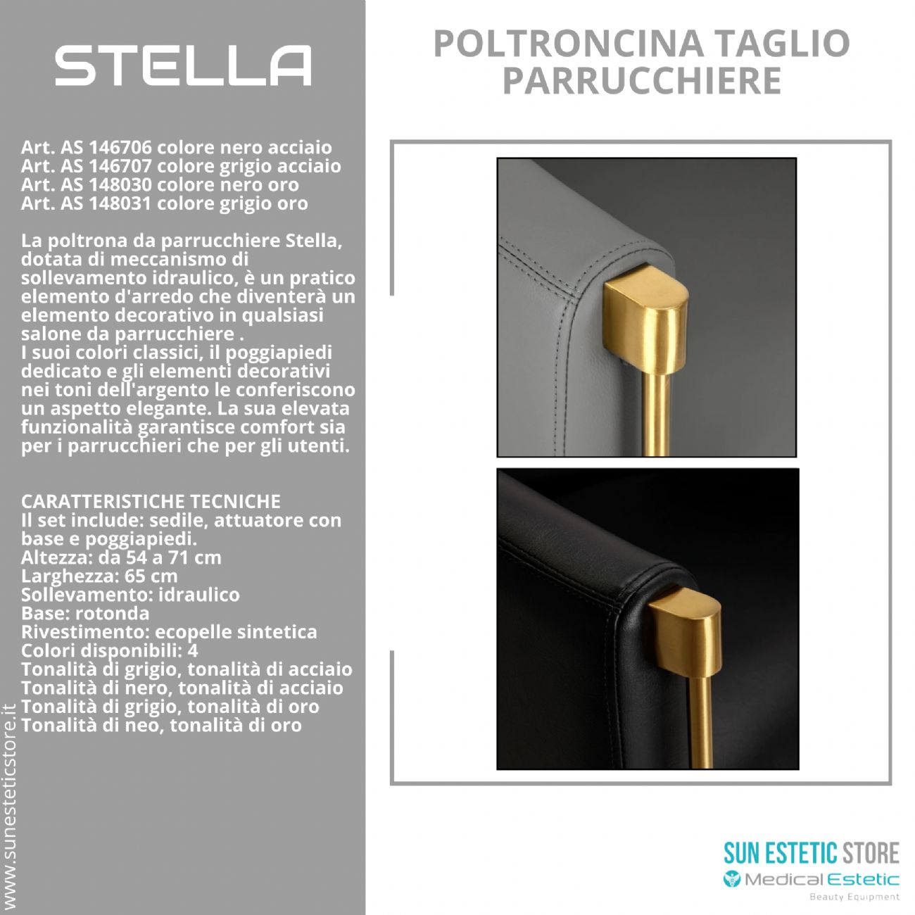 Stella poltroncina taglio parrucchiere