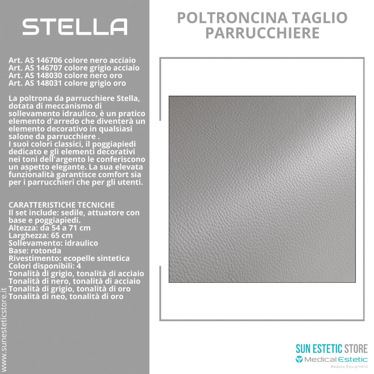 Stella poltroncina taglio parrucchiere