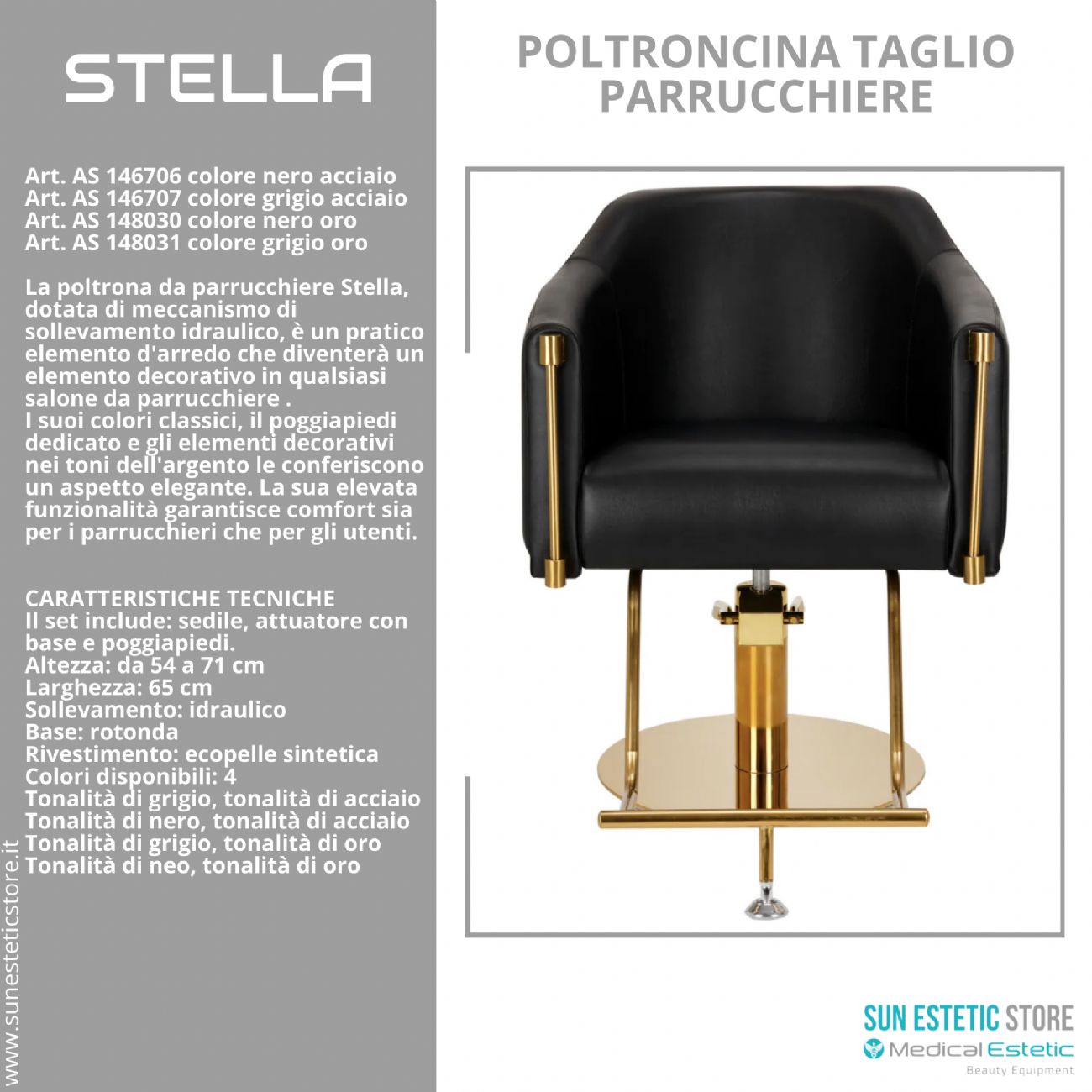 Stella poltroncina taglio parrucchiere