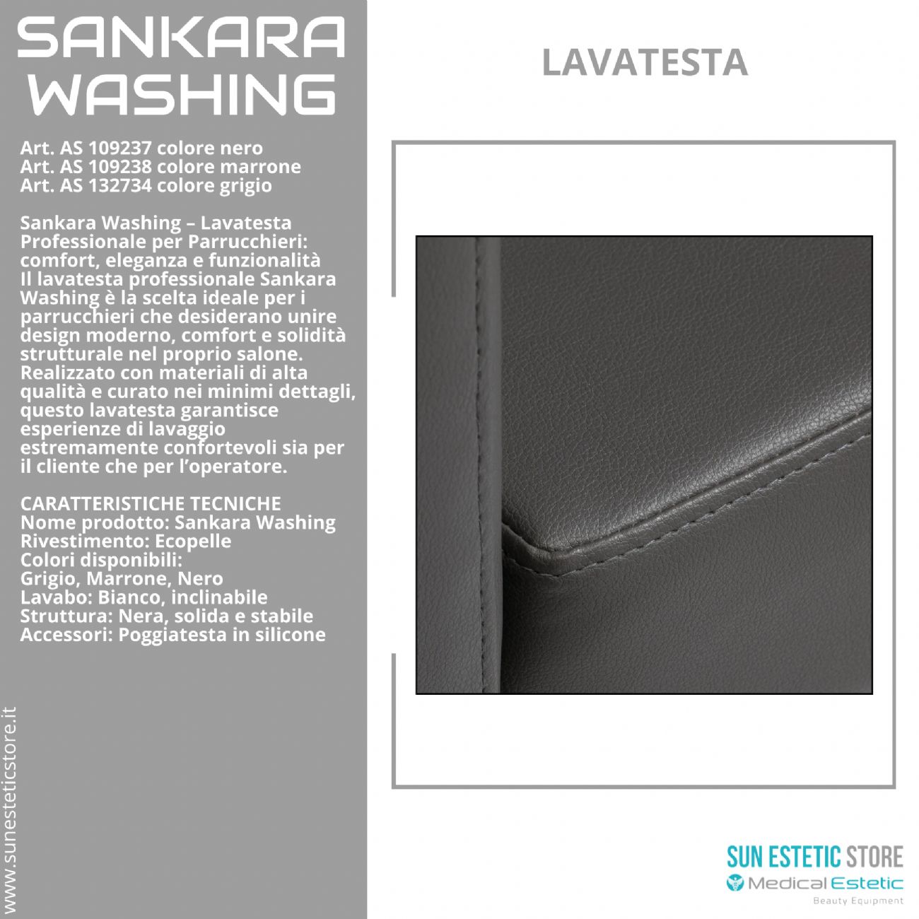 Sankara washing lavatesta parrucchiere