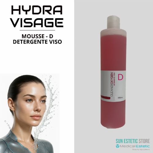 Hydra Visage D mousse detergente schiumogena viso – Rosso
