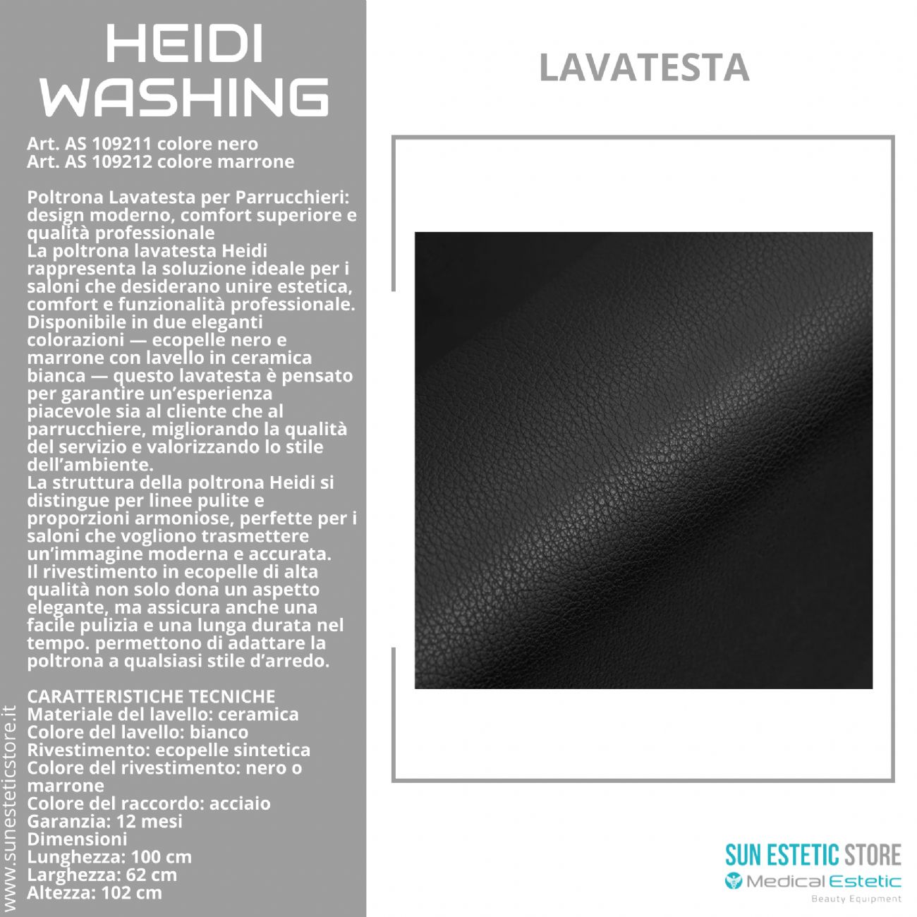 Heidi washing poltrona lavatesta