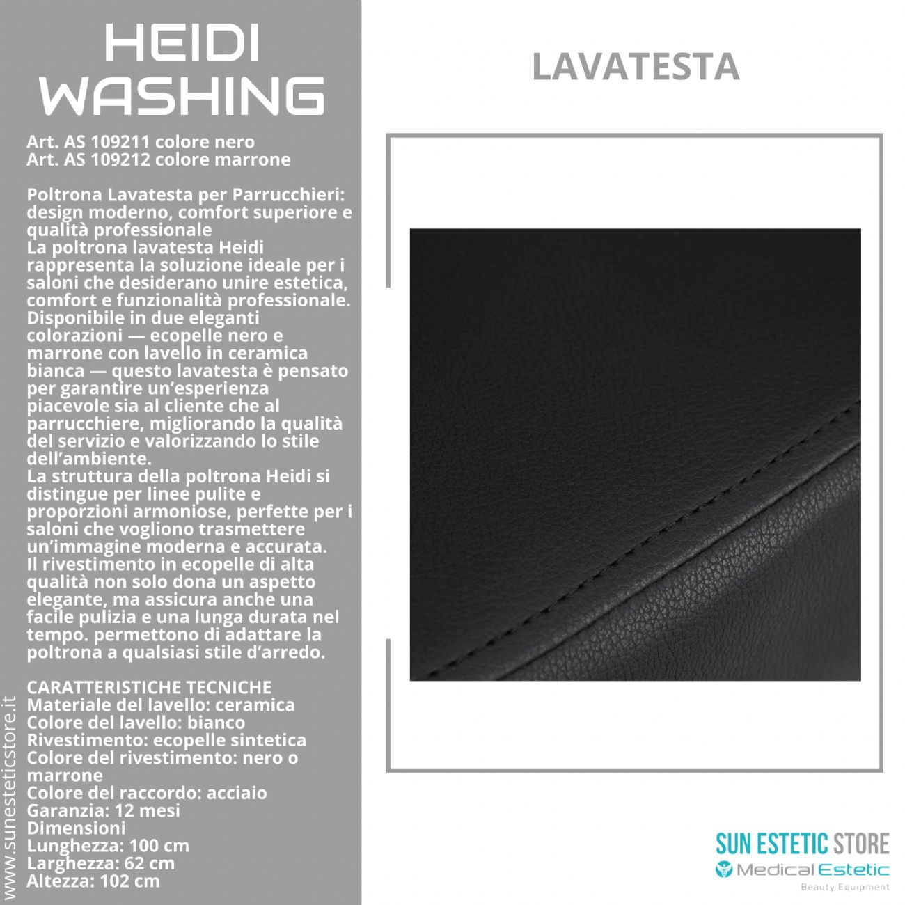 Heidi washing poltrona lavatesta