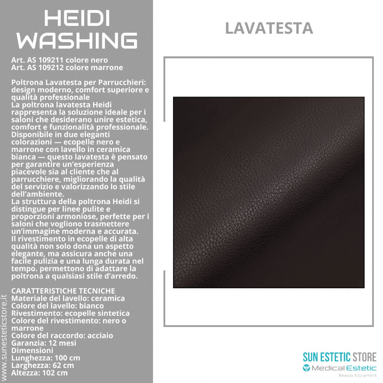 Heidi washing poltrona lavatesta