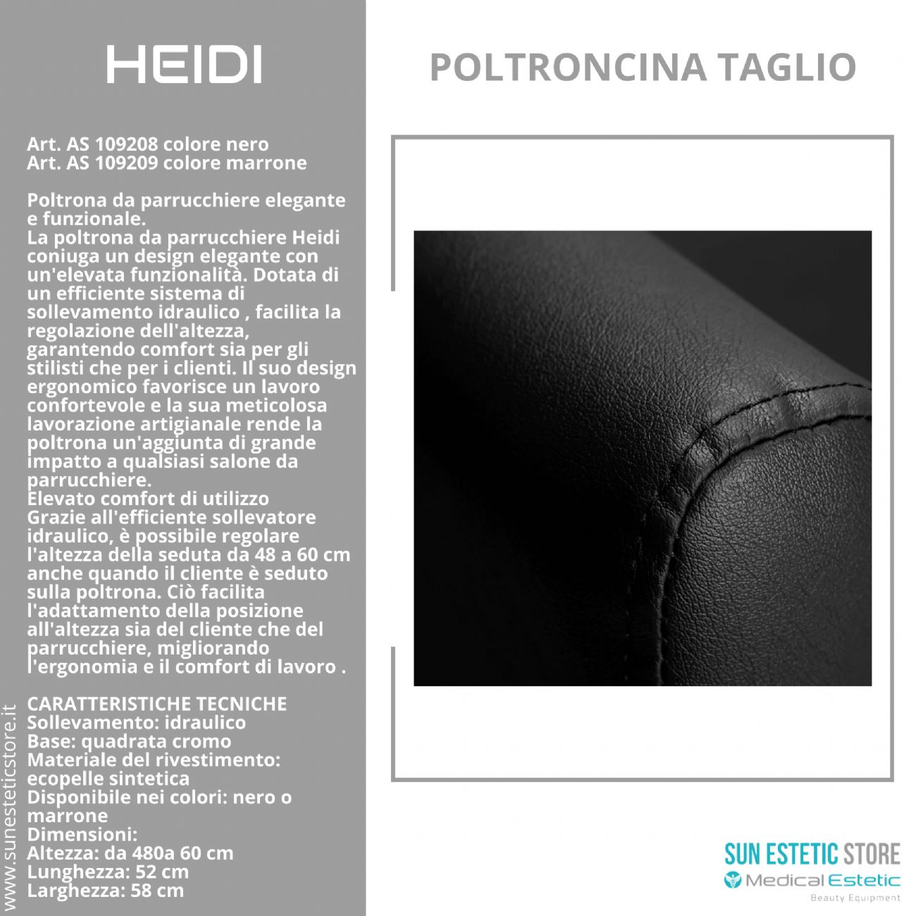 Heidi poltroncina taglio parrucchiere