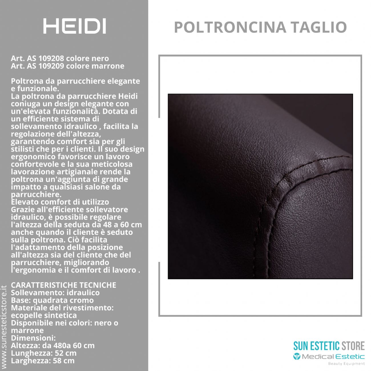 Heidi poltroncina taglio parrucchiere