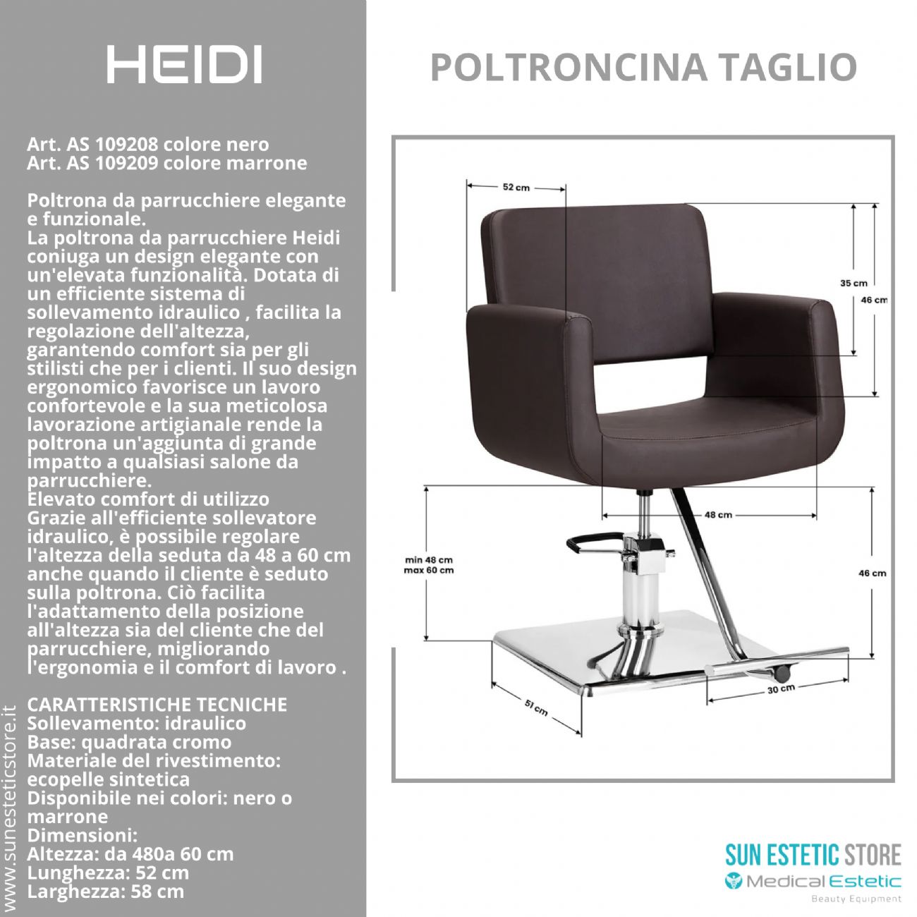 Heidi poltroncina taglio parrucchiere