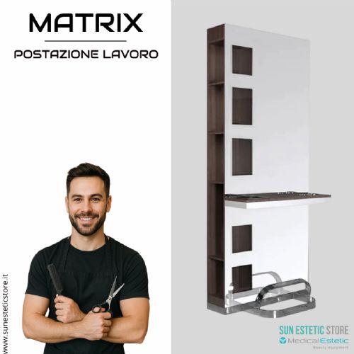 Matrix postazione lavoro parrucchiere
