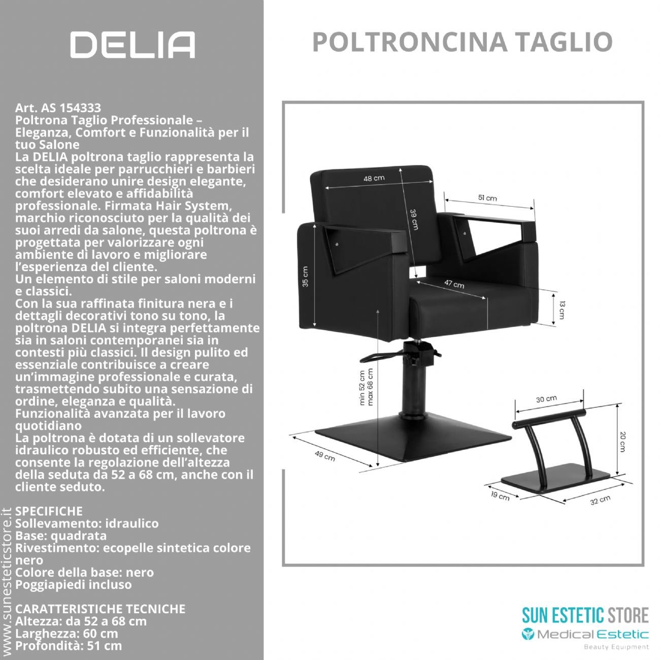 Delia poltroncina taglio parrucchiere