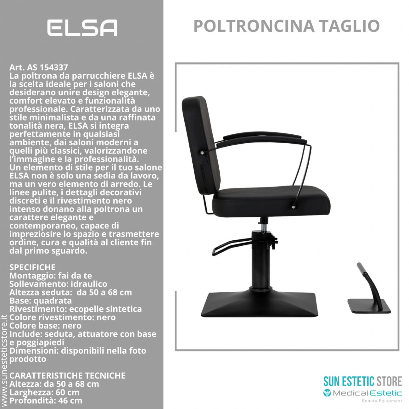 Elsa poltroncina taglio parrucchiere