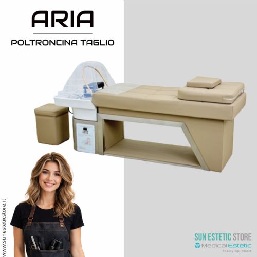 Nirvana lettino trattamenti head spa parrucchiere